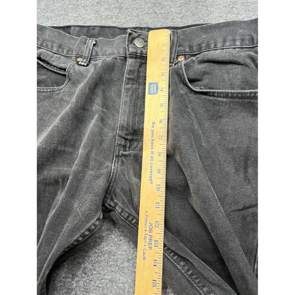 Lee Jeans Mens 36x30 Black Fit 36x29 Regular Straight Denim Pants TZS-K146-008 - Picture 3 of 16